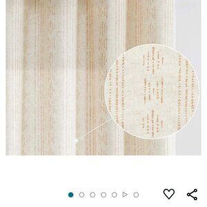 Brand new Jinchan curtains - unopened